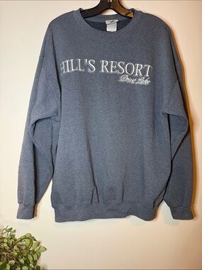 Oarsman 913 Hills Resort Sweatshirt Large Vintage Crewneck